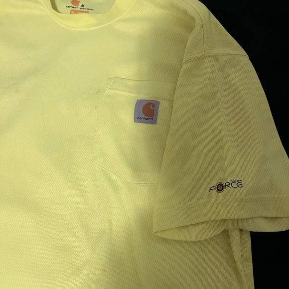 Hi-Vis Carhartt work Force Shirt - Picture 3 of 6